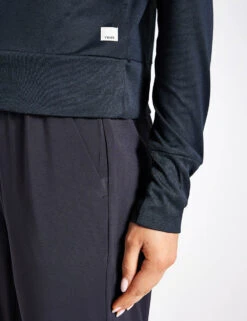 Vuori Daydream Crew - Black Heather -Outlet Elevate Activewear Store Vuori Daydream Crew VW133 HBK Black Heather 0004