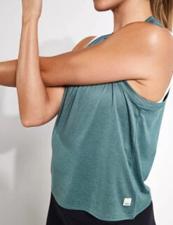 Vuori Energy Top - Iron Heather -Outlet Elevate Activewear Store Vuori Energy Top VW123 HIR Iron Heather 0021