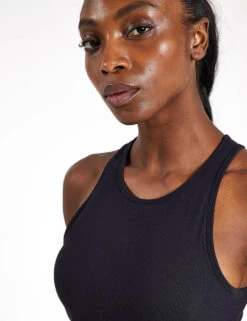 Vuori Pose Plyo Tank - Black -Outlet Elevate Activewear Store Vuori Pose Plyo Tank VW1009 BLK Black 0023