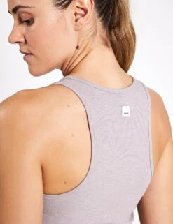 Vuori Pose Plyo Tank - Soft Pewter Heather