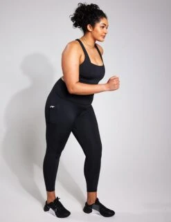 Kickstart Pocket 7/8 Legging - Black -Outlet Elevate Activewear Store YMO 7 8 Pocket leggings BLACK 0141