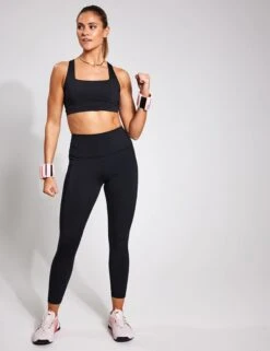 Kickstart Pocket 7/8 Legging - Black -Outlet Elevate Activewear Store YMO 7 8 Pocket leggings BLACK 1