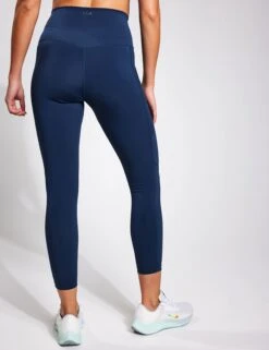 Kickstart Pocket 7/8 Legging - Navy -Outlet Elevate Activewear Store YMO 7 8 Pocket leggings NAVY 0006