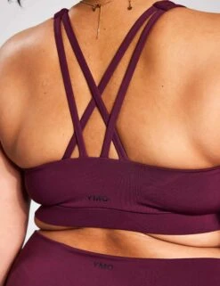 Spark Cross Strap Bra - Fig 15 Spark Cross Strap Bra - Fig -Outlet Elevate Activewear Store YMO Cross Strap Bra FIG 0043