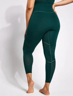 Full Circle Seamless Legging - Rainforest -Outlet Elevate Activewear Store YMO Full Circle Seamless Legging Forest Green 0002