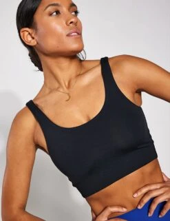 Fundamentals Bra - Black -Outlet Elevate Activewear Store YMO Fundamentals Bra YMOBRA13 BLACK 0031