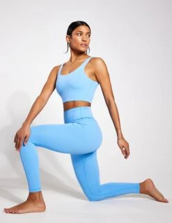 Fundamentals Bra - Sky Blue -Outlet Elevate Activewear Store YMO Fundamentals Bra YMOBRA13 SKY BLUE 0038