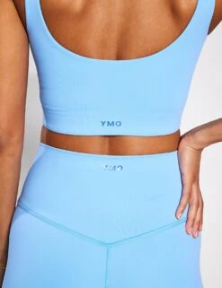Fundamentals Bra - Sky Blue -Outlet Elevate Activewear Store YMO Fundamentals Bra YMOBRA13 SKY BLUE 0065