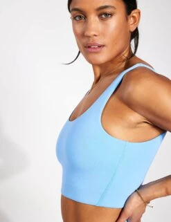 Fundamentals Bra - Sky Blue -Outlet Elevate Activewear Store YMO Fundamentals Bra YMOBRA13 SKY BLUE 0069