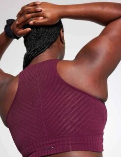 Full Circle Seamless Bra - Fig -Outlet Elevate Activewear Store YMO Seamless Bra FIG 0053