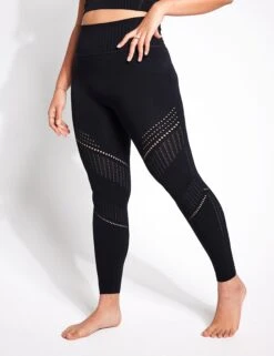 Full Circle Seamless Legging - Black -Outlet Elevate Activewear Store YMO Seamless Legging BLACK 0002