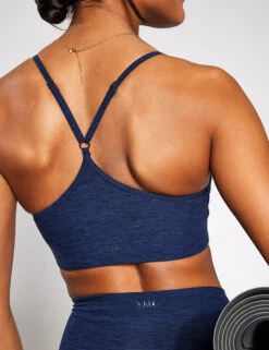 SoftLuxe Bra - Light Navy -Outlet Elevate Activewear Store YMO SoftLuxe Bra YMOBRA15 LIGHT NAVY 0028