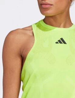 ADIDAS AEROREADY Pro Seamless Tennis Tank Top - Lucid Lemon -Outlet Elevate Activewear Store adidas aeroready pro seamless tennis tank lemon IJ0485 4