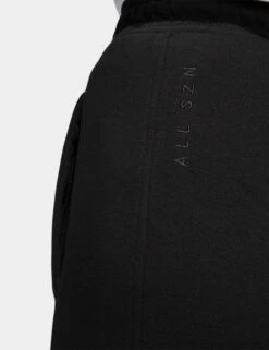 ADIDAS ALL SZN Fleece Wide Joggers - Black -Outlet Elevate Activewear Store adidas all szn fleece wide joggers black ht3302 5