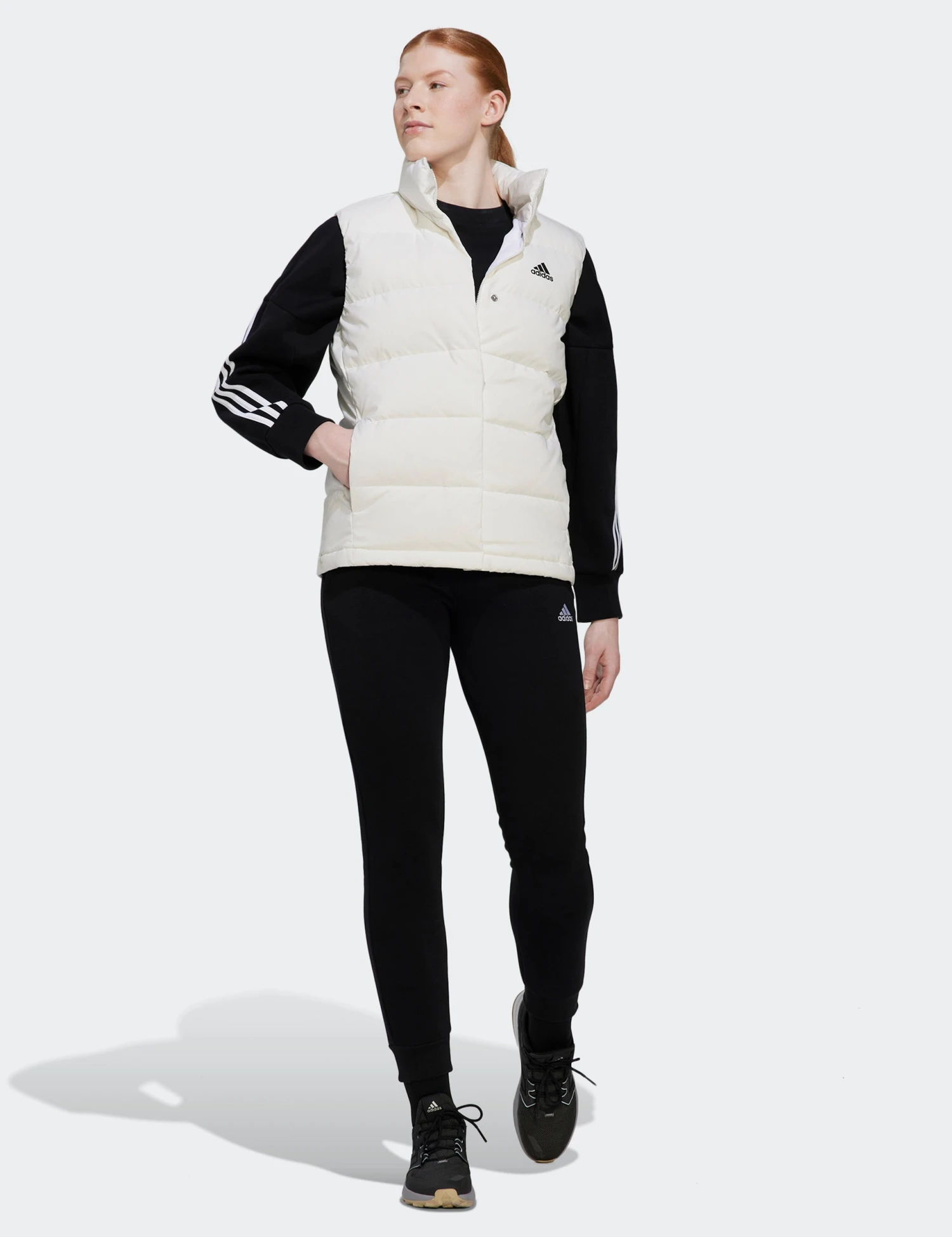 ADIDAS Helionic Down Vest - White 6 ADIDAS Helionic Down Vest - White - Image 6