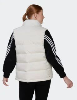 ADIDAS Helionic Down Vest - White 9 ADIDAS Helionic Down Vest - White -Outlet Elevate Activewear Store adidas helionic down vest white hg6278 7
