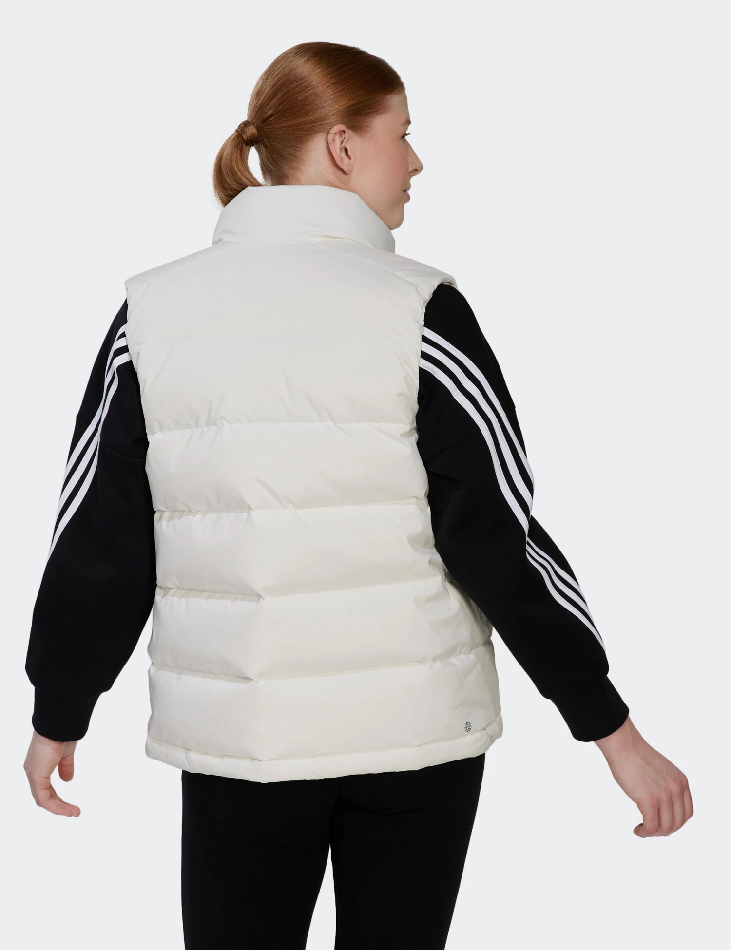 ADIDAS Helionic Down Vest - White 3 ADIDAS Helionic Down Vest - White - Image 3