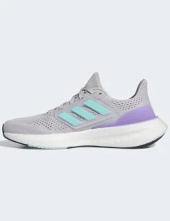 ADIDAS Pureboost 23 Shoes - Grey Two/Flash Aqua/Cloud White -Outlet Elevate Activewear Store adidas pureboost 23 shoes grey aqua white if2390 6