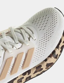 ADIDAS Pureboost 23 Shoes - Core White/Gold Metallic/Shadow Brown -Outlet Elevate Activewear Store adidas pureboost 23 shoes white gold brown if1558 7