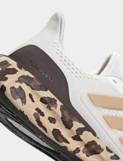 ADIDAS Pureboost 23 Shoes - Core White/Gold Metallic/Shadow Brown -Outlet Elevate Activewear Store adidas pureboost 23 shoes white gold brown if1558 8