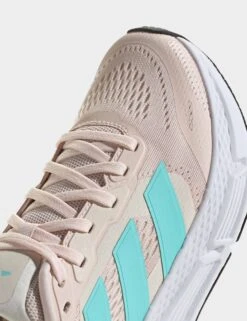 ADIDAS Questar Shoes - Wonder Quartz/Flash Aqua/Wonder White -Outlet Elevate Activewear Store adidas questar shoes quartz aqua white if2243 2