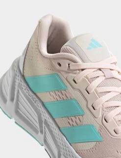 ADIDAS Questar Shoes - Wonder Quartz/Flash Aqua/Wonder White -Outlet Elevate Activewear Store adidas questar shoes quartz aqua white if2243 3