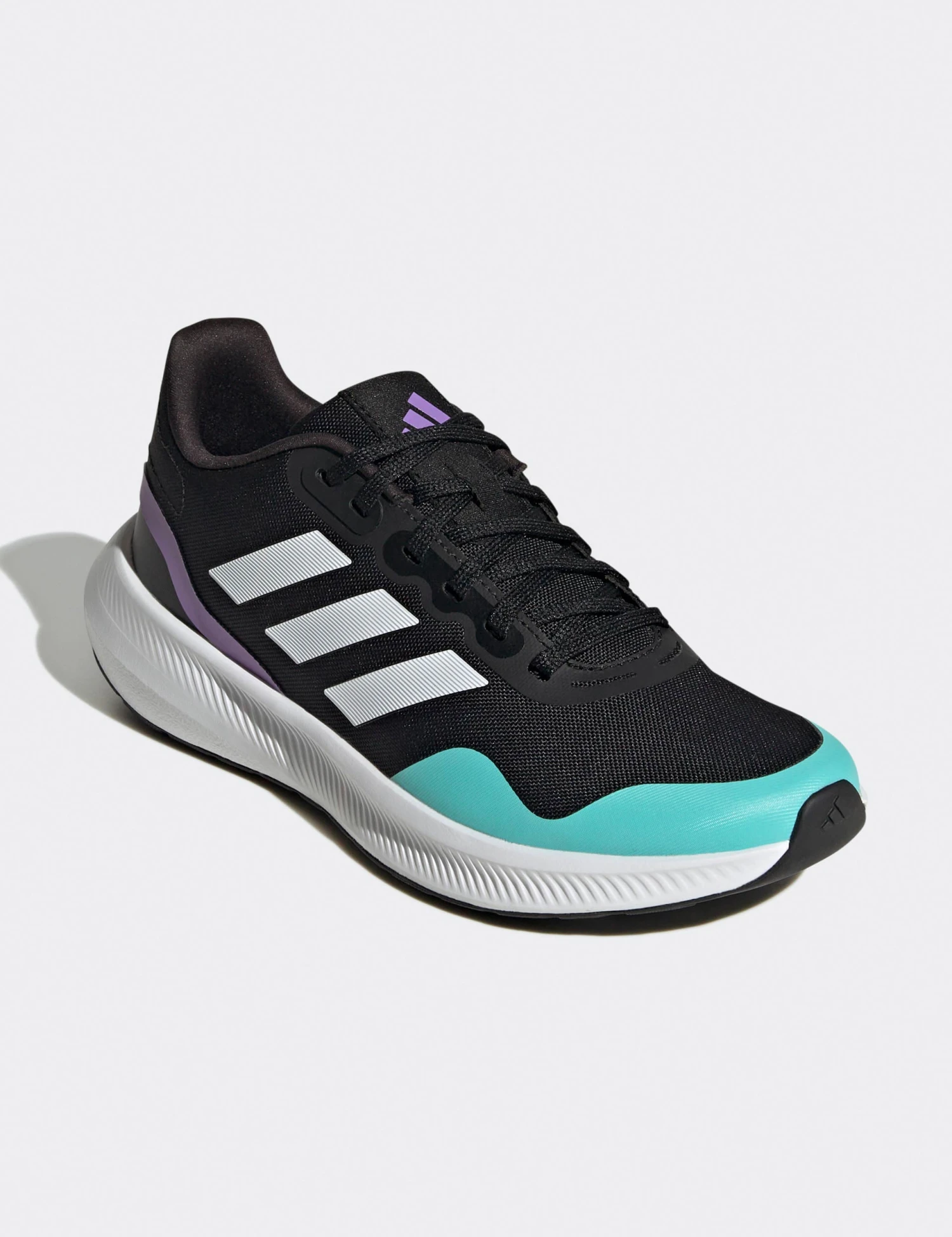 ADIDAS Runfalcon 3 TR Shoes - Core Black/Cloud White/Violet Fusion 3 ADIDAS Runfalcon 3 TR Shoes - Core Black/Cloud White/Violet Fusion - Image 3