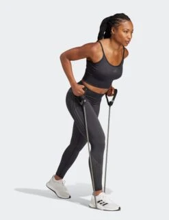 ADIDAS Seamless Branded 7/8 Leggings - Black 14 ADIDAS Seamless Branded 7/8 Leggings - Black -Outlet Elevate Activewear Store adidas seamless branded 7 8 leggings black IA7165 8