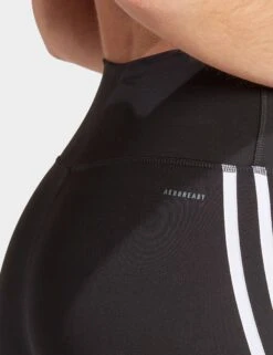 ADIDAS Train Essentials 3-Stripes High Waisted 7/8 Leggings - Black 9 ADIDAS Train Essentials 3-Stripes High Waisted 7/8 Leggings - Black -Outlet Elevate Activewear Store adidas train essentials 3 stripes hw 7 8 leggings black ht5438 3