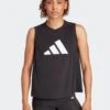 ADIDAS Train Essentials Big Performance Logo Training Tank Top - Black