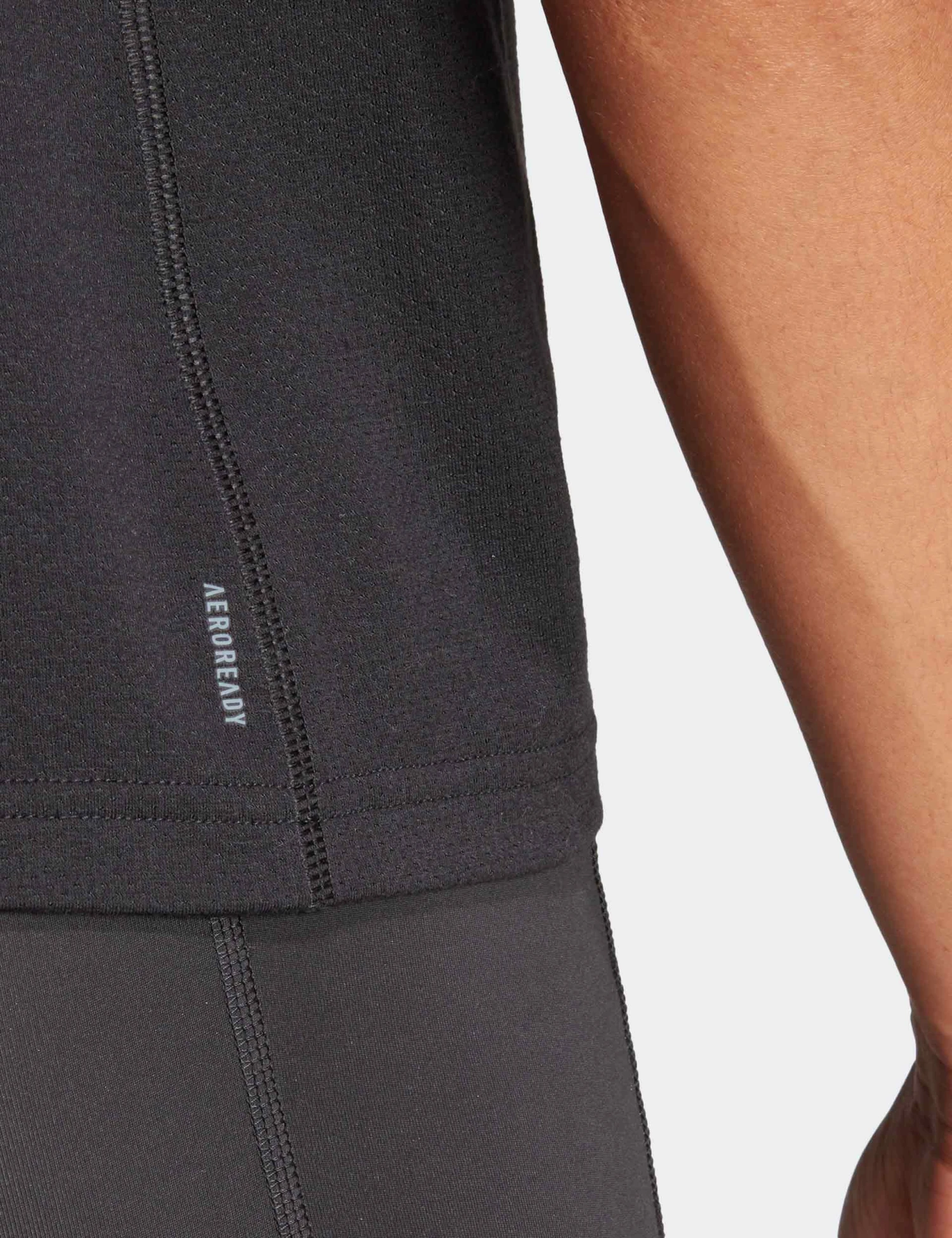 ADIDAS Train Essentials Big Performance Logo Training Tank Top - Black 4 ADIDAS Train Essentials Big Performance Logo Training Tank Top - Black - Image 4