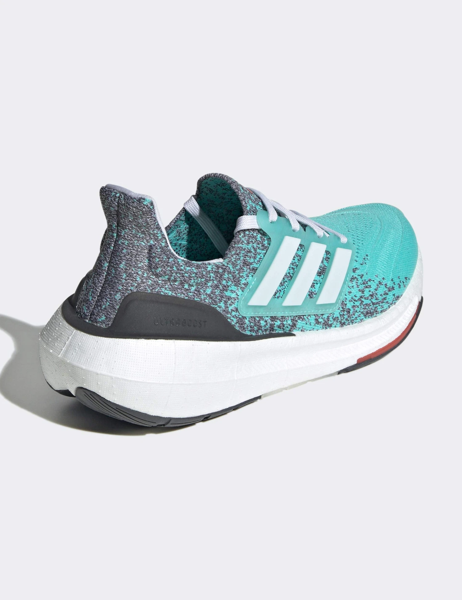 ADIDAS Ultraboost Light Shoes - Flash Aqua/Cloud White/Bright Red 3 ADIDAS Ultraboost Light Shoes - Flash Aqua/Cloud White/Bright Red - Image 3