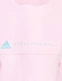 Cropped Hoodie - True Pink -Outlet Elevate Activewear Store adidas x stella mccartney cropped hoodie true pink it2538 3