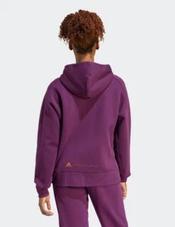 Full-Zip Hoodie - Red Night -Outlet Elevate Activewear Store adidas x stella mccartney full zip hoodie red night ij0578 6