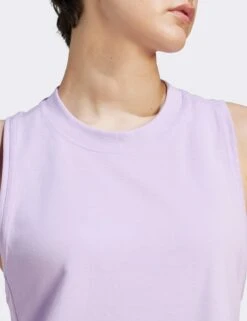 Logo Tank - Purple Glow -Outlet Elevate Activewear Store adidas x stella mccartney logo tank purple glow IA1513 3