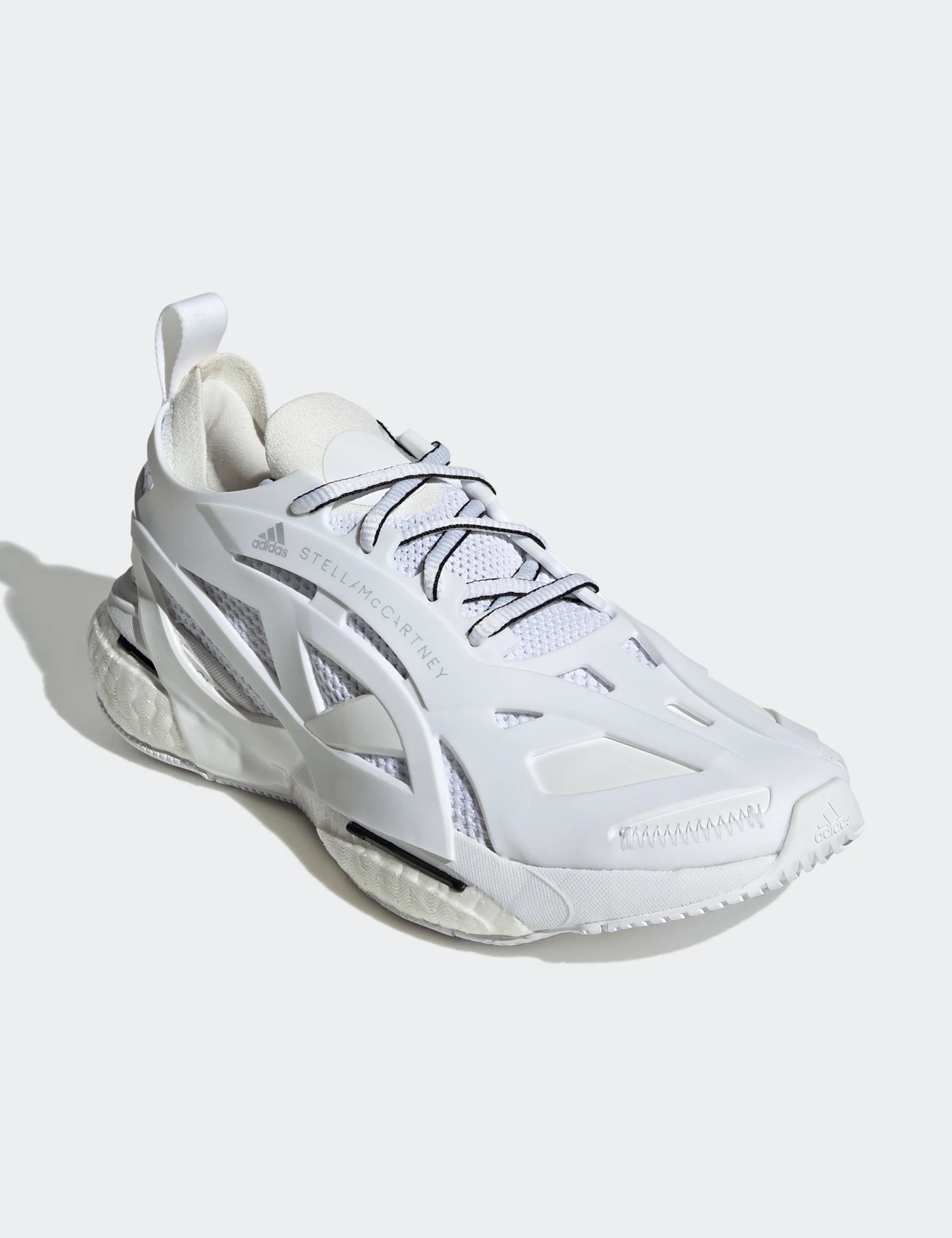 Solarglide Running Shoes - Cloud White/Active Orange/White Vapour 2 Solarglide Running Shoes - Cloud White/Active Orange/White Vapour - Image 2