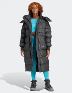 TrueNature Long Padded Jacket - Black