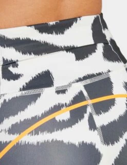 TruePace Long Running Leggings - Chalk Pearl/Black 6 TruePace Long Running Leggings - Chalk Pearl/Black -Outlet Elevate Activewear Store adidas x stella mccartney truepace long running leggings pearl black it3324 3