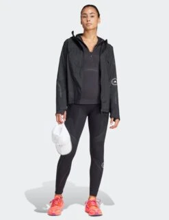TruePace Long Sleeve Running Tee - Black -Outlet Elevate Activewear Store adidas x stella mccartney truepace long sleeve running tee black it9049 5