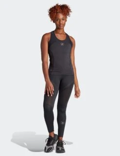 TruePurpose Training Tank Top - Black -Outlet Elevate Activewear Store adidas x stella mccartney truepurpose training tank black IB5532 5