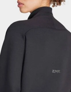 ADIDAS Z.N.E. Quarter-Zip Track Top - Black -Outlet Elevate Activewear Store adidas zne quarter zip track top black ip1538 4
