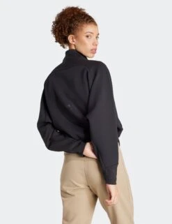 ADIDAS Z.N.E. Quarter-Zip Track Top - Black -Outlet Elevate Activewear Store adidas zne quarter zip track top black ip1538 6