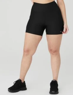 5" Airlift Energy Short - Black -Outlet Elevate Activewear Store alo yoga 5in airlift energy short black W6364R 5
