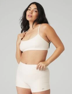 Airlift Intrigue Bra - Ivory 10 Airlift Intrigue Bra - Ivory -Outlet Elevate Activewear Store alo yoga airlift intrigue bra ivory W9557R 5