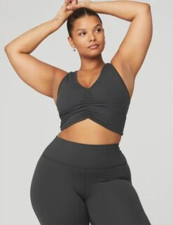 Wild Thing Bra - Anthracite 10 Wild Thing Bra - Anthracite -Outlet Elevate Activewear Store alo yoga wild thing bra anthracite W9327R 4