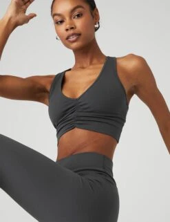 Wild Thing Bra - Anthracite 9 Wild Thing Bra - Anthracite -Outlet Elevate Activewear Store alo yoga wild thing bra anthracite W9327R 6