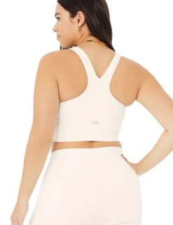 Wild Thing Bra - Ivory -Outlet Elevate Activewear Store alo yoga wild thing bra ivory W9327R 2