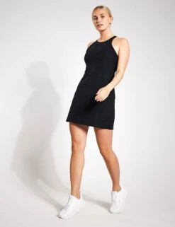 Beyond Yoga Spacedye Refocus Dress - Darkest Night -Outlet Elevate Activewear Store beyond yoga Spacedye Refocus Dress SD6211 darkest night 0008