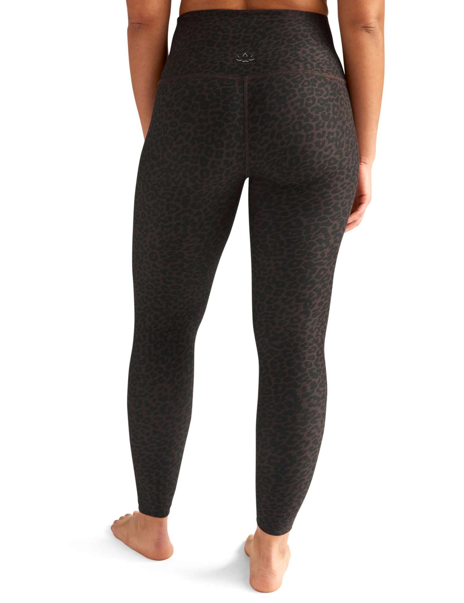 Beyond Yoga SoftMark High Waisted Midi Legging - Charcoal Leopard 2 Beyond Yoga SoftMark High Waisted Midi Legging - Charcoal Leopard - Image 2