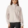 Beyond Yoga Tranquility Pullover - Lunar Rock